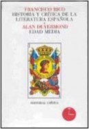 Descargar HISTORIA DE LA LITERATURA ESPAÑOLA  VOLUMEN 1: LA EDAD MEDIA