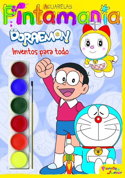 Descargar DORAEMON  PINTAMANIA ACUARELAS