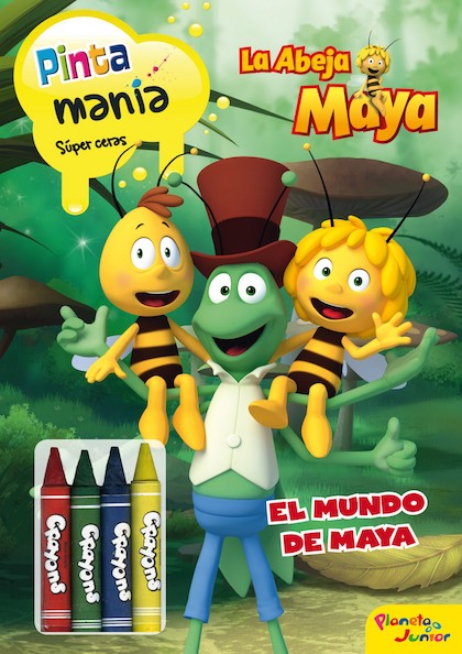 Descargar LA ABEJA MAYA  PINTAMANIA SUPER CERAS