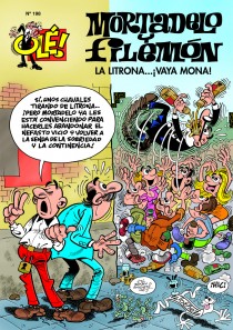 Descargar LA LITRONA   ¡VAYA MONA! OLE MORTADELO N º 198