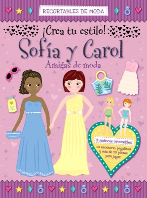 Descargar RECORTABLES DE MODA  SOFIA Y CAROL  AMIGAS DE MODA