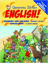 Descargar GERONIMO STILTON ENGLISH! 1  NUMEROS  COLORES  EL CUERPO HUMANO