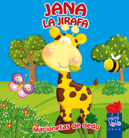 Descargar JANA LA JIRAFA  MARIONETAS DE DEDO