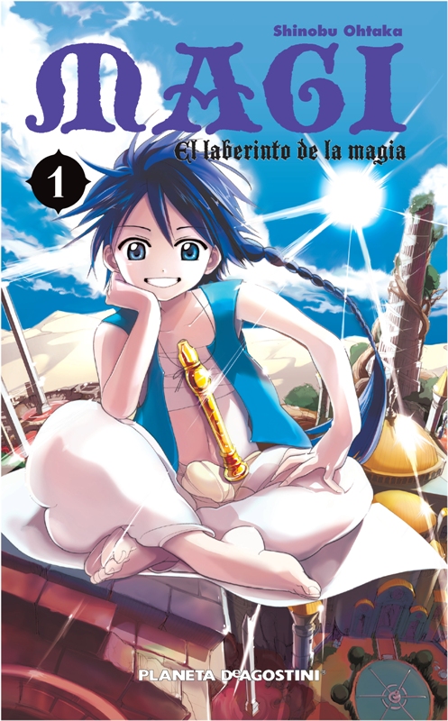 Descargar MAGI EL LABERINTO DE LA MAGIA Nº  01