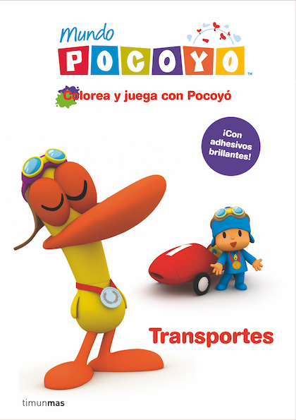 Descargar COLOREA Y JUEGA CON POCOYO  TRANSPORTES